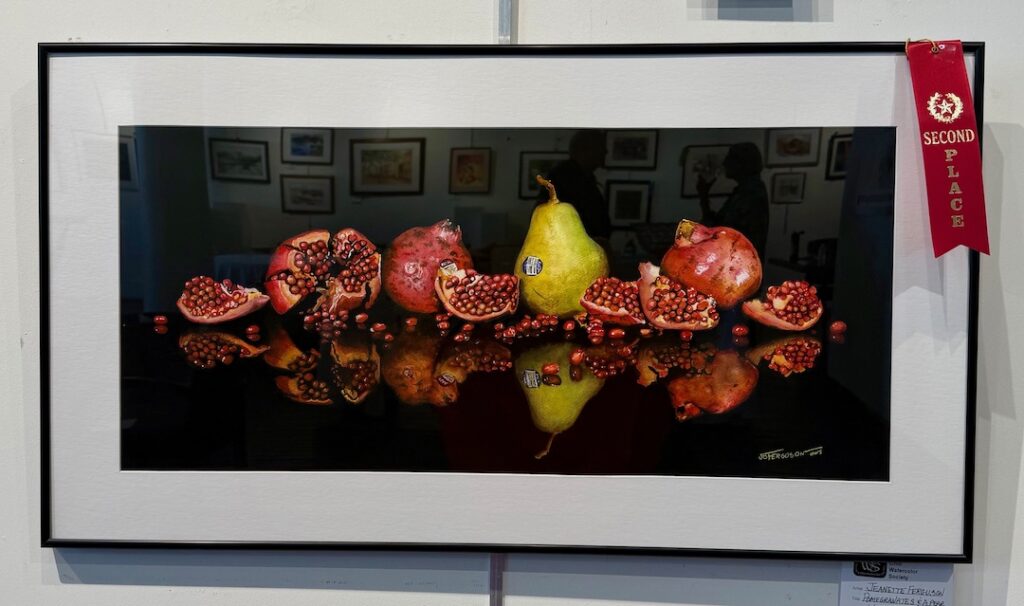 Past Art Shows jeanette ferguson pomegranates