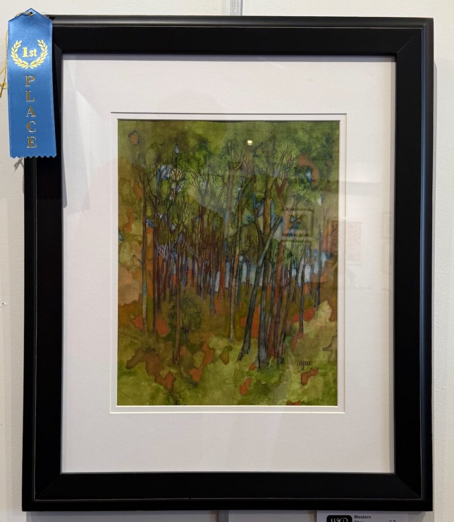Past Art Shows mj white forest